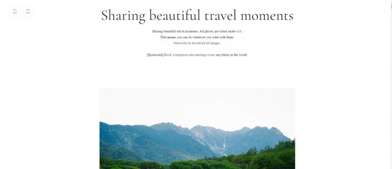 Nếu bạn là người có niềm đam mê với du lịch và bạn thích khám phá và trải nghiệm, bạn không thể bỏ qua trang web Sharing beautiful travel moment
