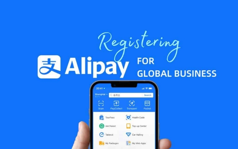 nạp tiền Alipay bằng thẻ visa