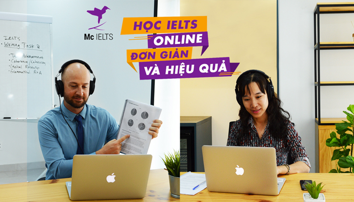 Khóa luyện thi IELTS online Mc IELTS chất lượng hàng đầu