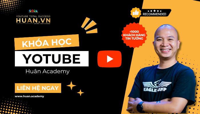 Giới thiệu về khóa học kiếm tiền trên Youtube Huân Academy