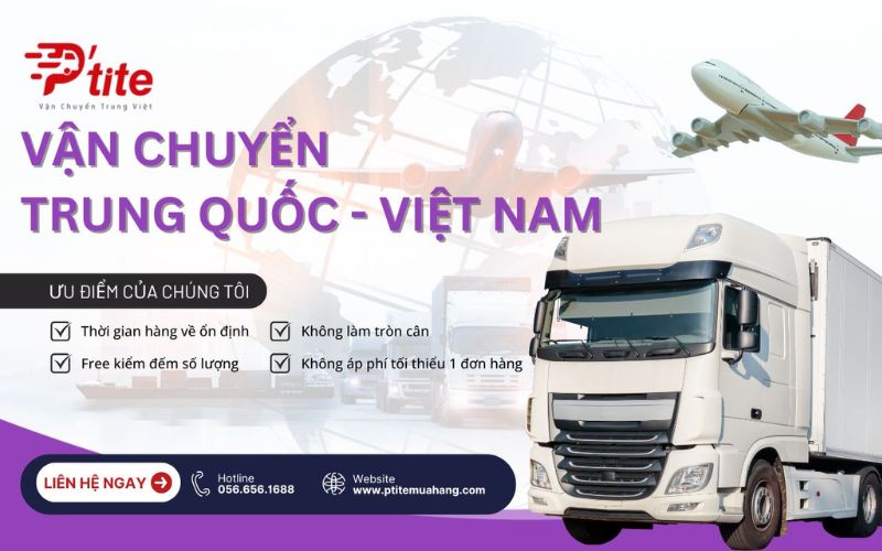 đơn vị vận chuyển Trung Việt Ptite