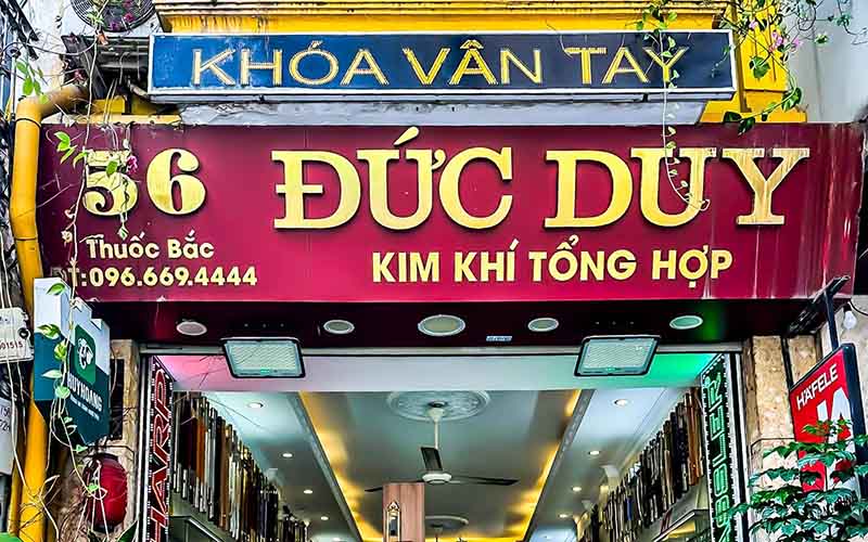 cửa hàng khóa vân tay đức duy