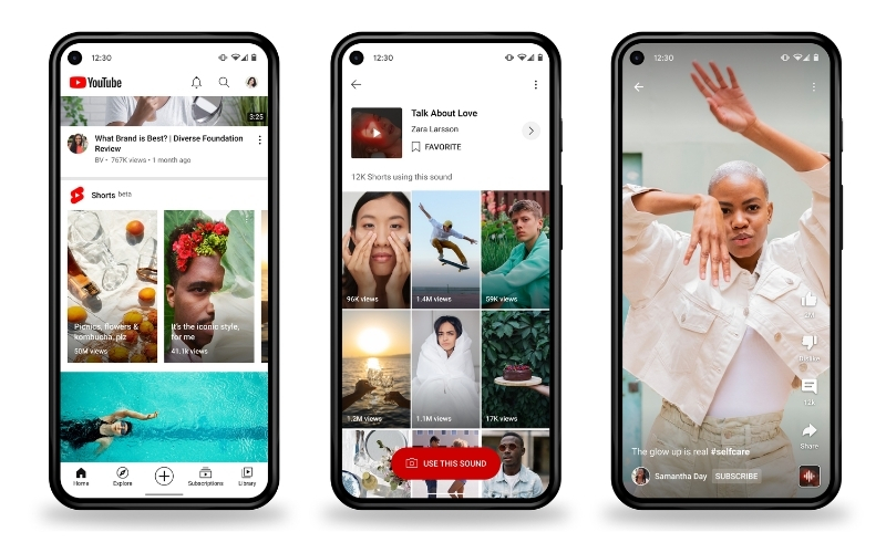 tận dụng youtube shorts