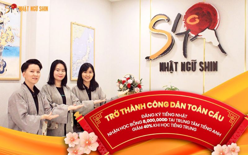 trung tâm tiếng Nhật Ngữ SHIN