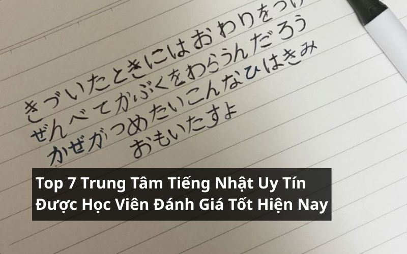 trung tâm tiếng nhật uy tín