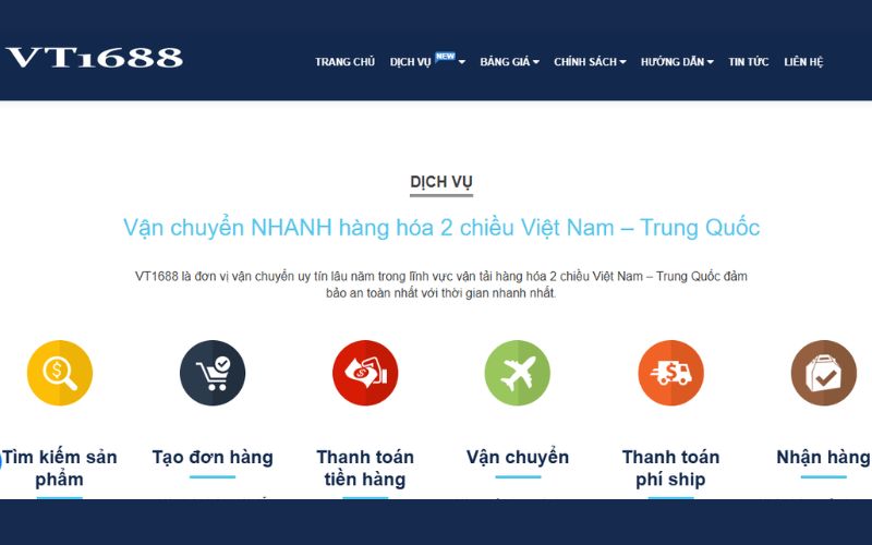 Công ty vận chuyển VT1688