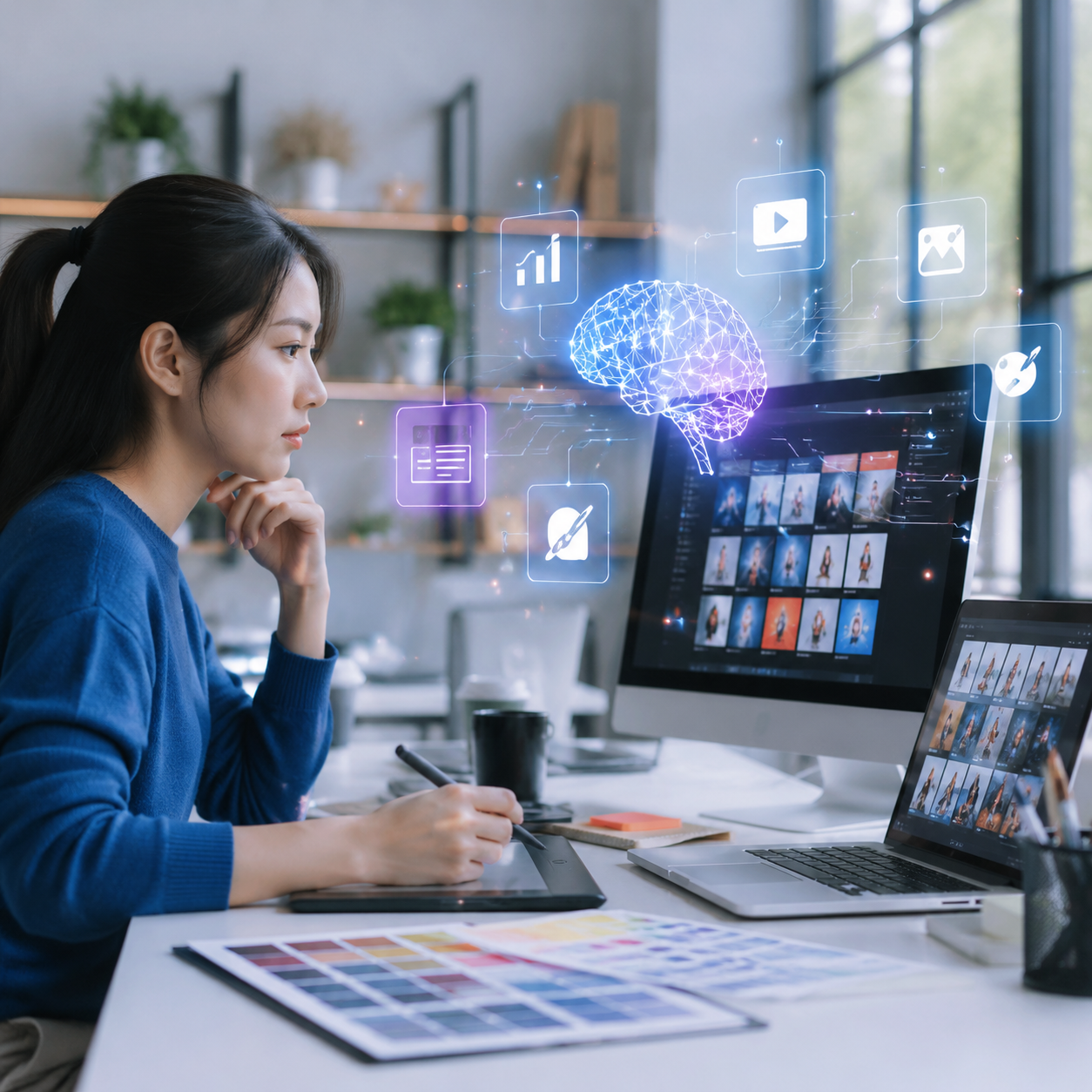 Ứng Dụng AI Cho Phòng Marketing Multimedia: Từ Phân Tích Dữ Liệu Đến Sáng Tạo Nội Dung Tự Động Ứng Dụng AI Cho Phòng Marketing Multimedia: Từ Phân Tích Dữ Liệu Đến Sáng Tạo Nội Dung Tự Động